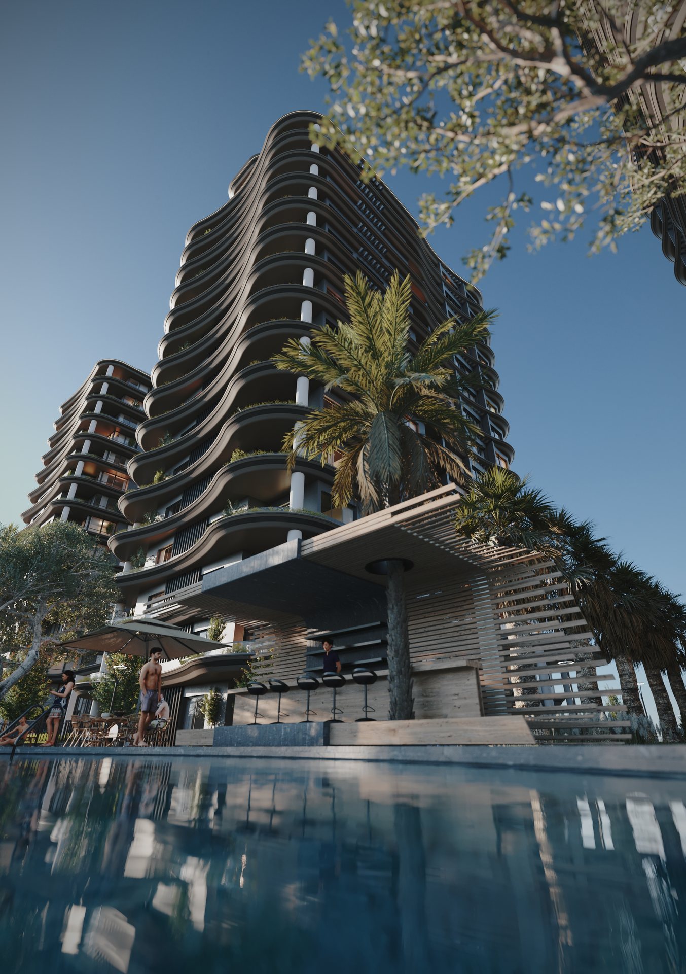 UBB Mersin Tekince Projesi - Dış Mekân Görselleştirme